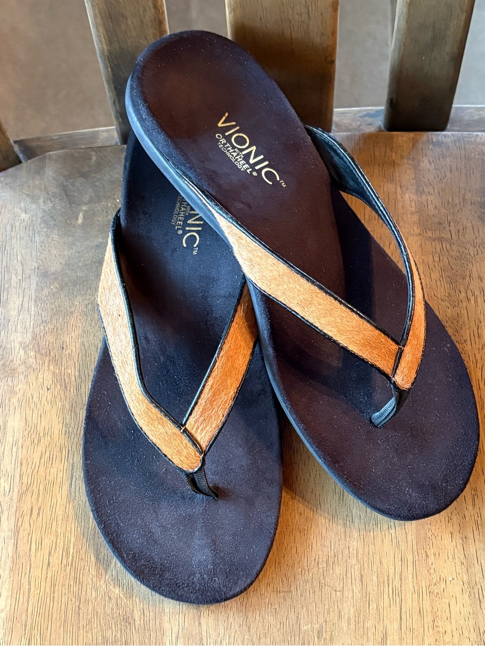 Vionic Women's Flip Flop Sandals with Orthotic Support